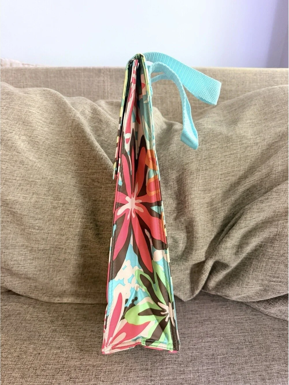 Thirty One Perfect Bottle Thermal In Daisy Craze Turquoise Floral